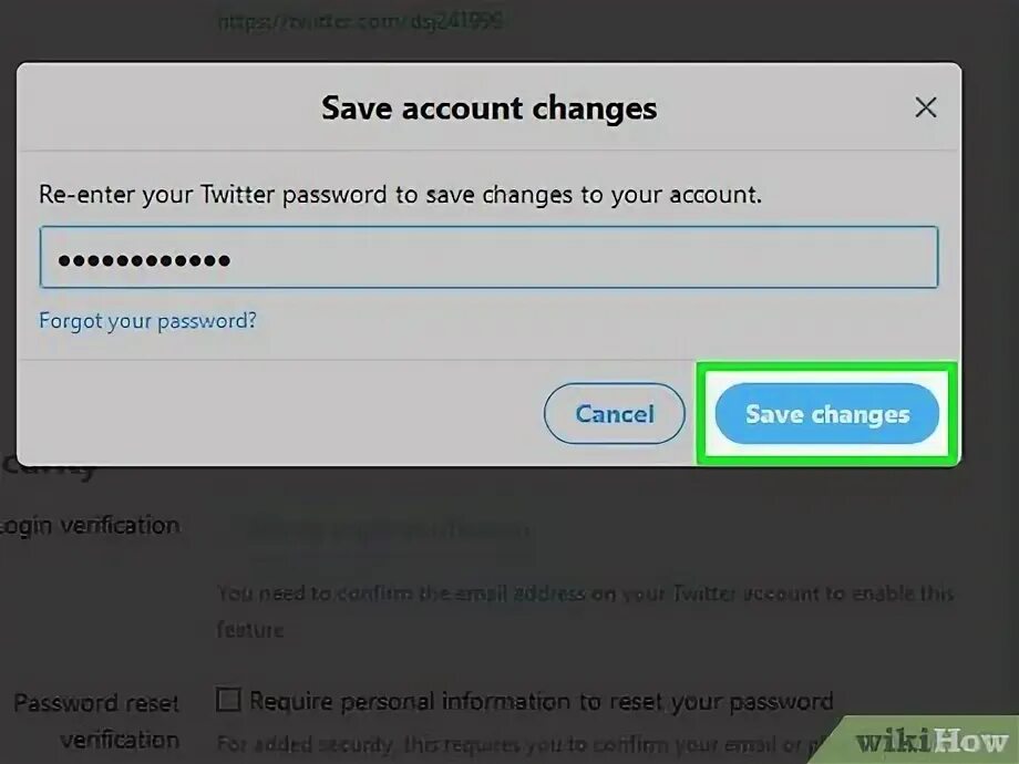 Save changes. Save changes