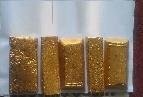 Raw gold