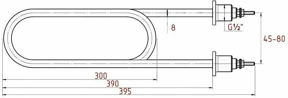 Нагревательный элемент диаметр. ТЭН для котла Эван (2,5 КВТ/220в) l=270 мм. ТЭН диаметр 185 мм 1,2 КВТ схема. ТЭН для котла Эван (2,5 КВТ/220в) l=290 мм. ТЭН ф7 со штуцером чертеж.