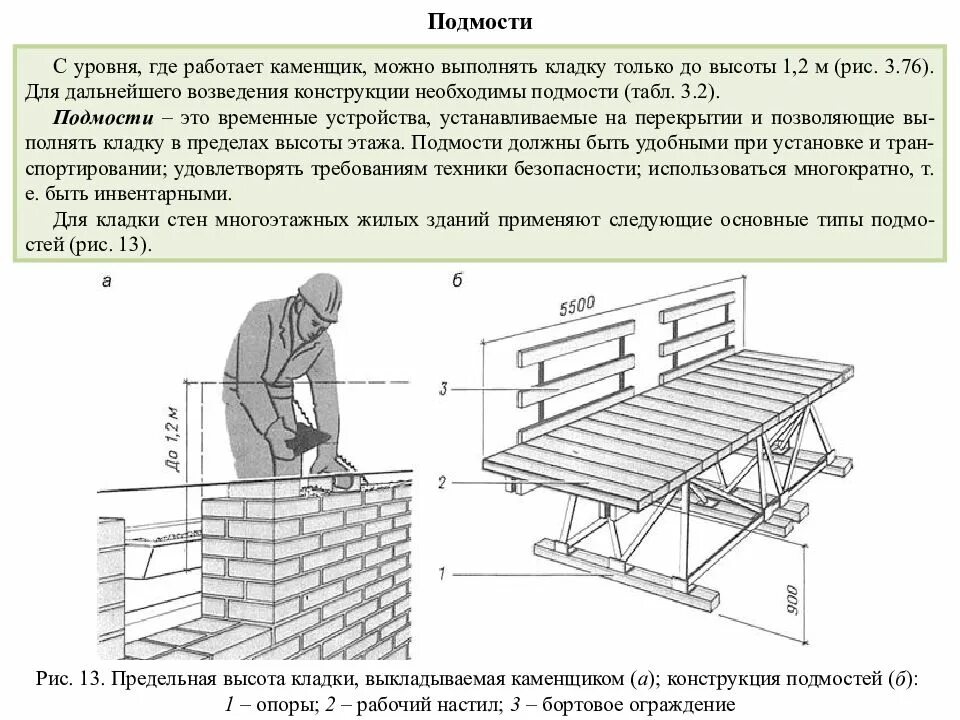 В каком случае устройство защитного настила необязательно