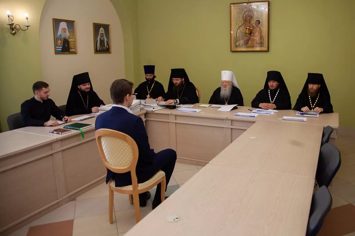 Поступление в семинарию