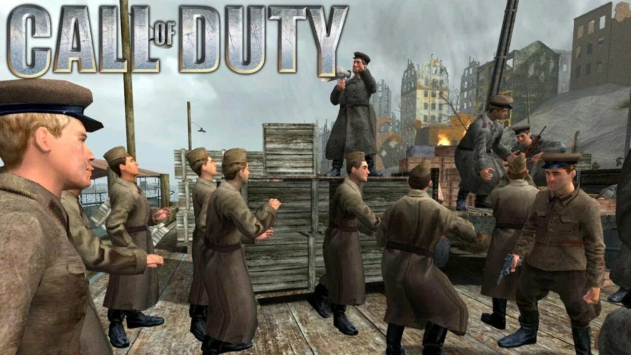Call of duty прохождение. Call of Duty 1 Сталинград. Call of Duty 2003 Сталинград. Call of Duty 1 миссия Сталинград. Call of Duty 1 2003 миссия.