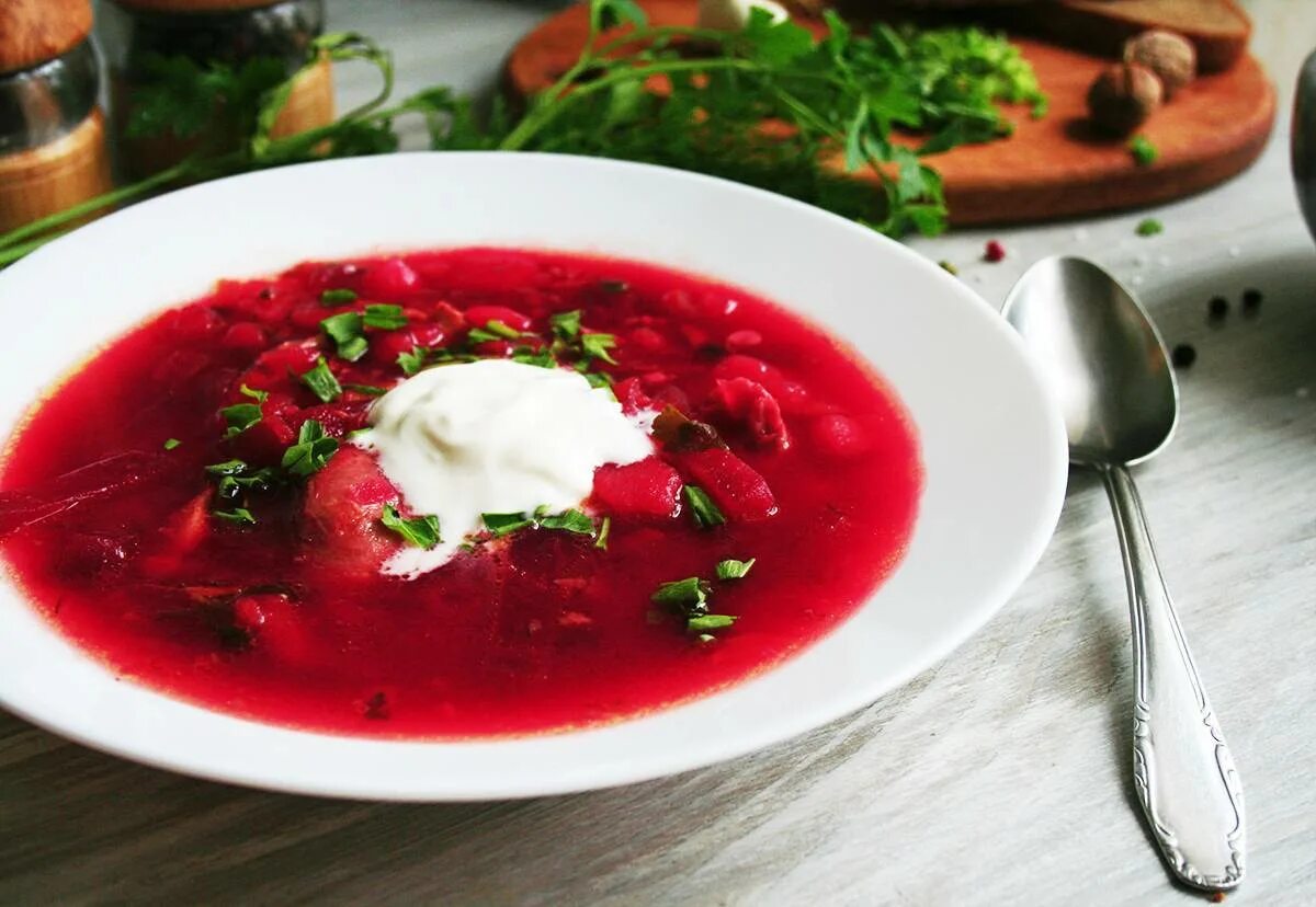 Вкусный борщ рецепт с фото пошагово
