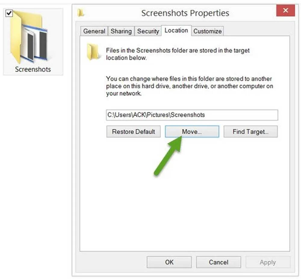Выберите папку сохранения. Сохранять Скриншоты в папку. Как сохранять Скриншоты в папку Windows 10. Как сделать чтобы Скриншоты сразу сохранялись в папку. Printscreen окна доступа к папке.