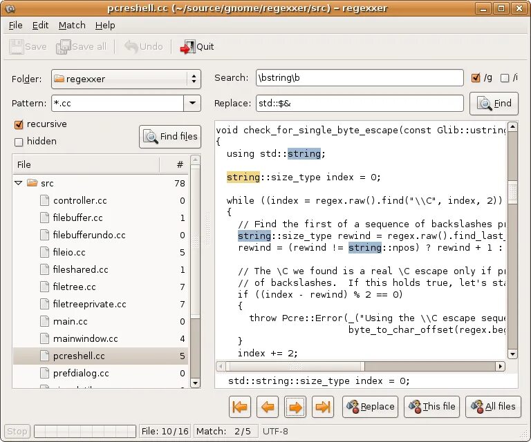 Программа NPOS. Replace в Linux. Perl программа на регулярках. Как работать NPOS.