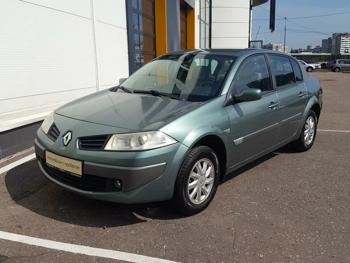Купить б/у Renault Megane II Рестайлинг 1.6 MT (115 л.с.) бензин механика в Моск