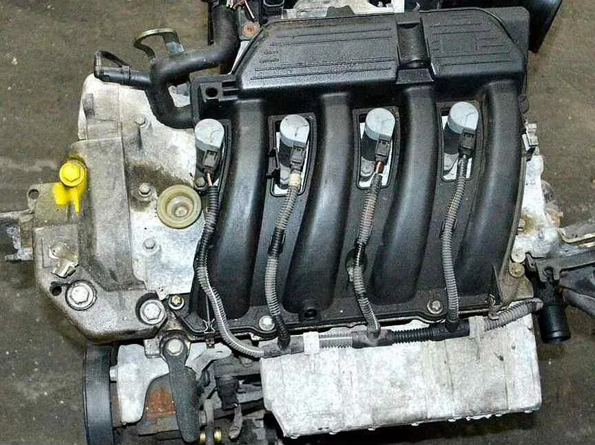 Двигатель к4м пробеги. Renault 1.6 (k4m. двигатель к4м рено логан. двигатель renault k4m. двигатель рено k7j 1.4.