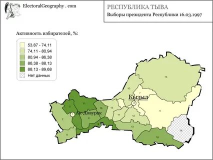 Средняя плотность республика тыва
