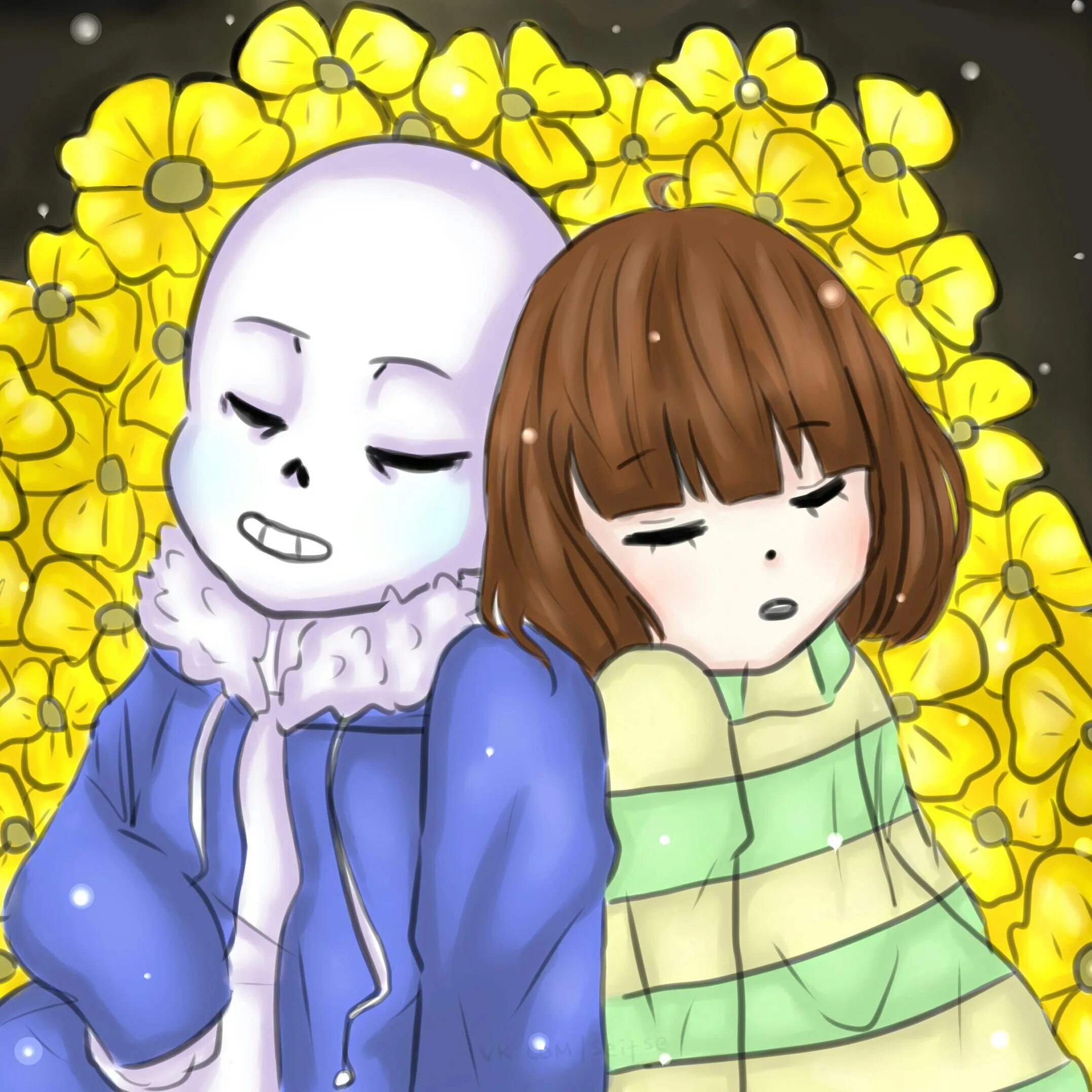 Undertale chara sans