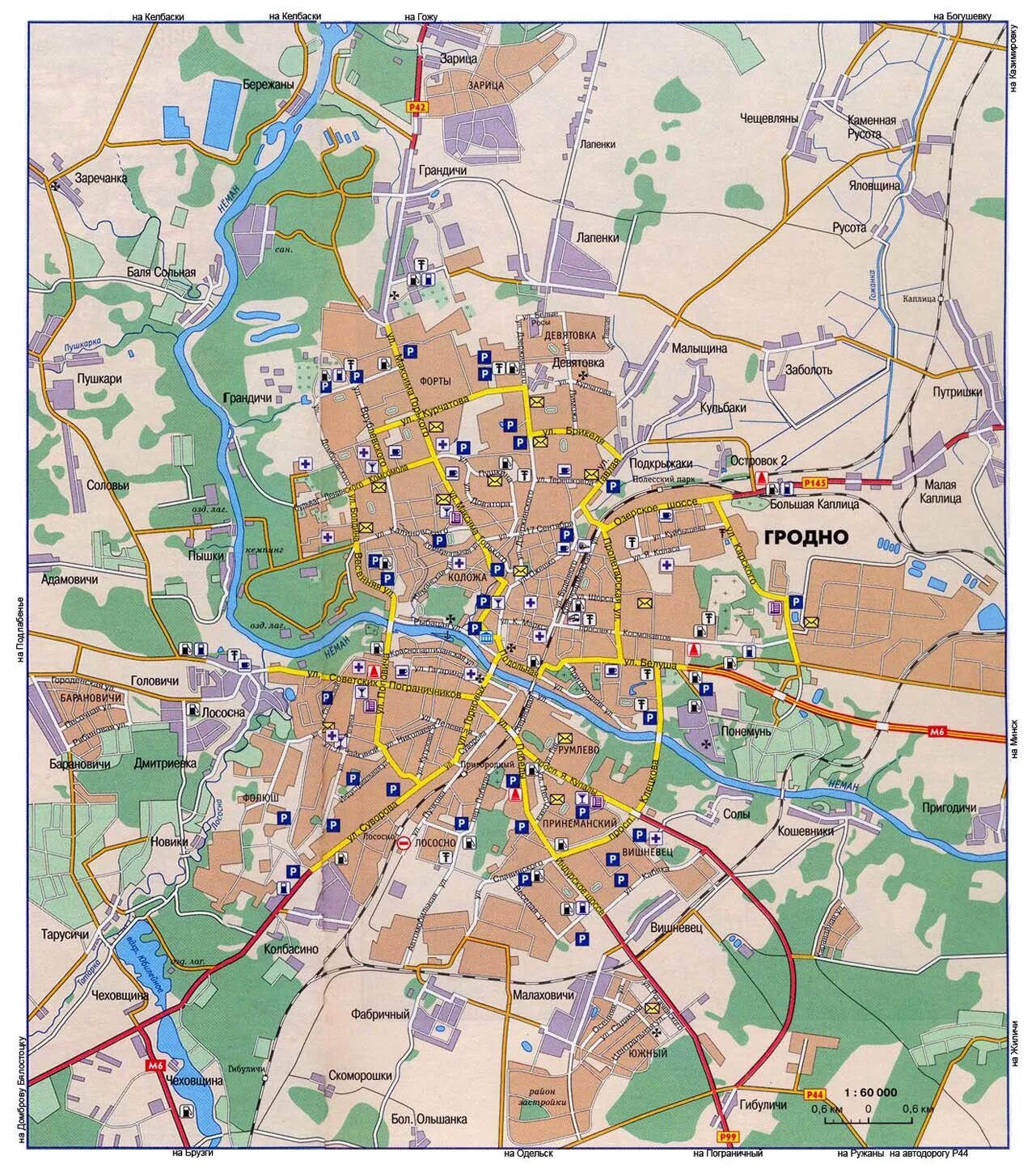 Карта города Гродно подробная. Карта центр города Гродно. Город Гродно на карте. Карта Гродно по районам.