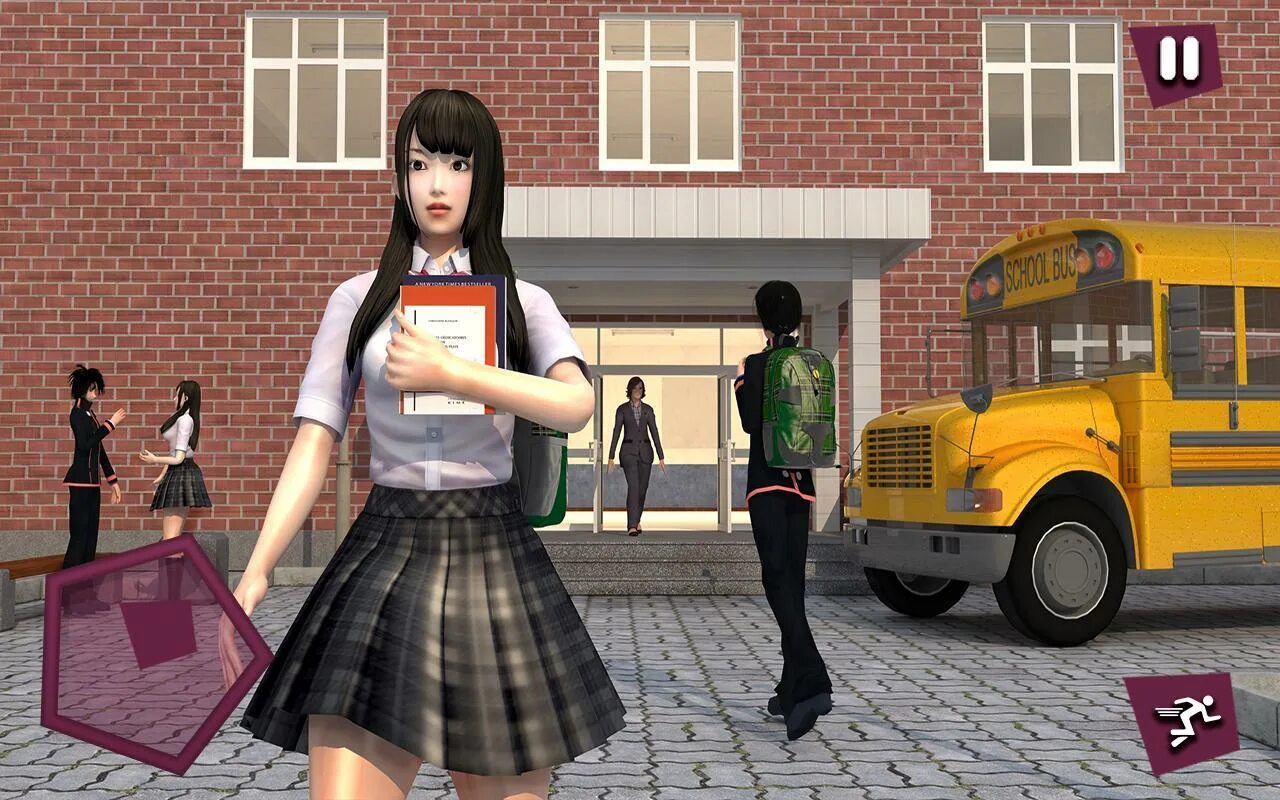 School game mod. Скул герл. Скул гёрл симулятор. Хигх скул симулятор. Скул герлс симулятор 2020.