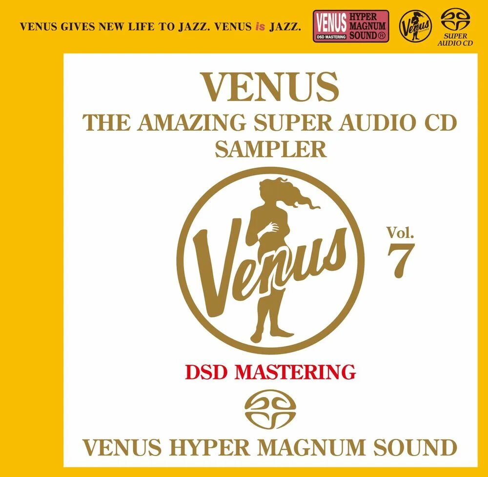 Venus record. Concord Jazz SACD Sampler Vol. 2. Audio Sampler. Various artists - SACD Sampler 3 Jazz.