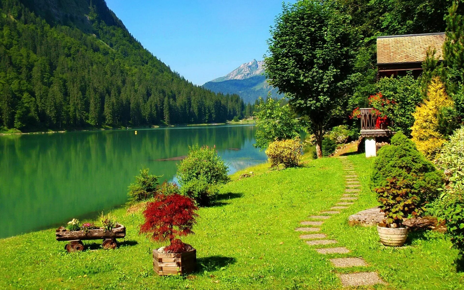 Describe nature. «Сады Европы» у озера Анси. Южный Шварцвальд озеро. Швейцария Альпы озеро. Швейцария манзаралари.
