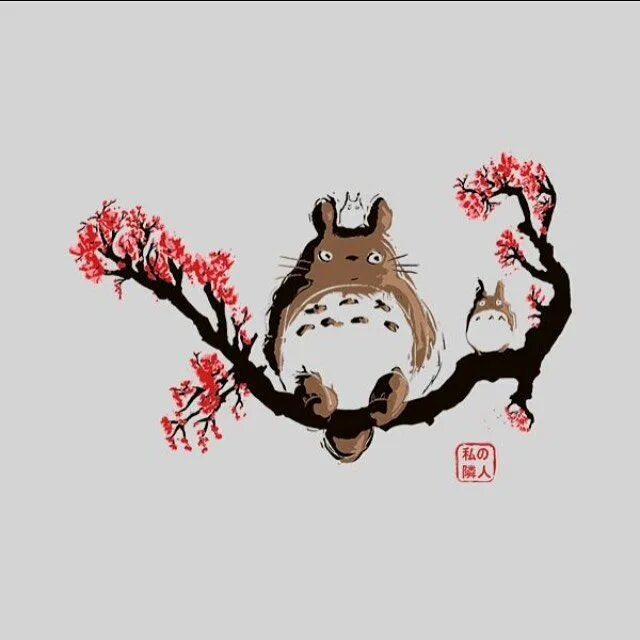 Zhu yuan blacked in bar totoro on