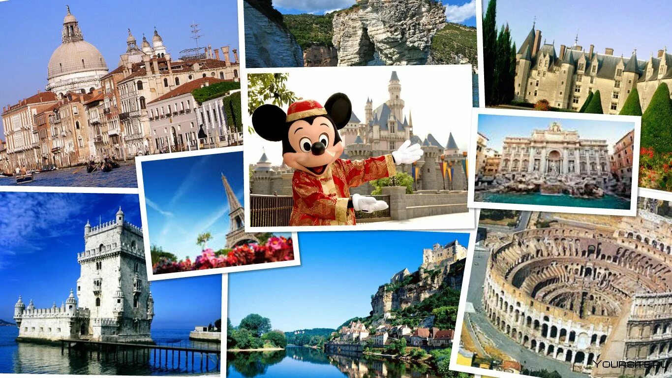 Экскурсионная европа. Туристический коллаж. Коллаж туризм. Путешествия коллаж. Путешествия по миру коллаж.