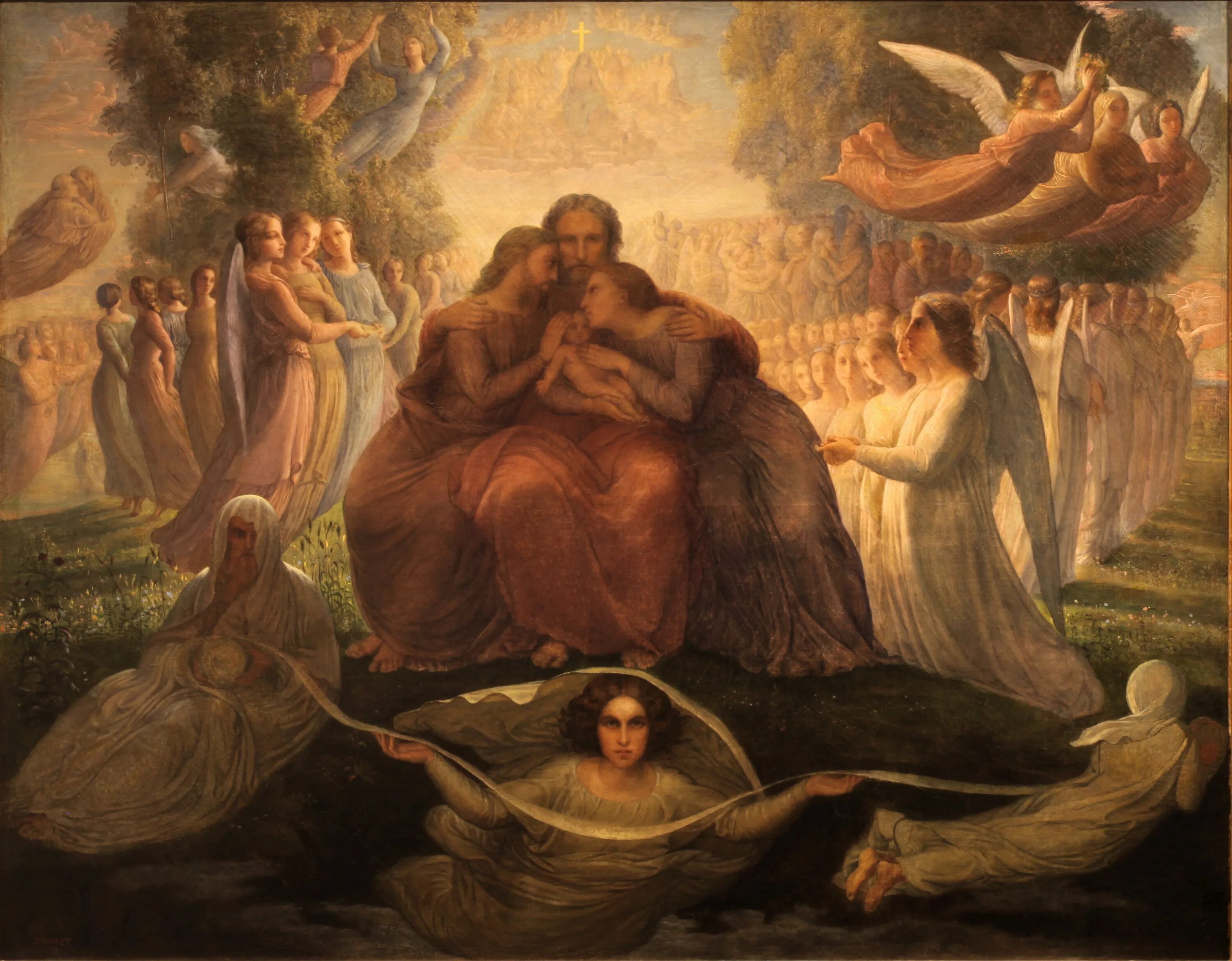 Художник Луи Жанмо. Louis Janmot (1814–1892). Луи Жанмо (Anne-François-Louis Janmot) художник.. Луи Жанмо (Louis Janmot, 1814 - 1892)