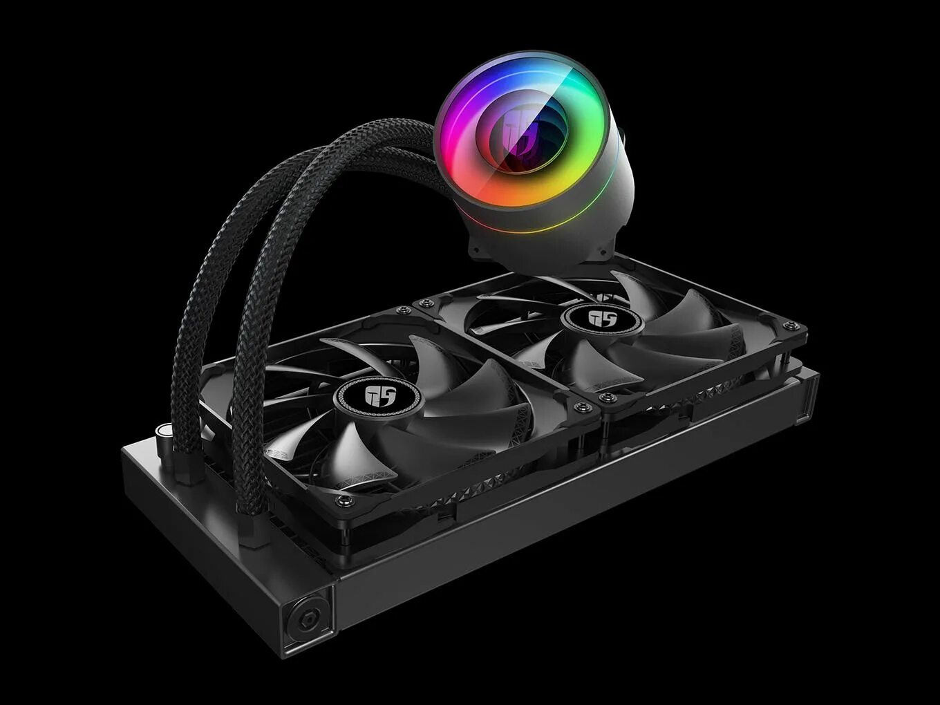 Deepcool приложение. Deepcool castle 280 rgb. deepcool dp-gs-h14ar-csl280ex. водяное охлаждение deepcool castle. сжо deepcool.