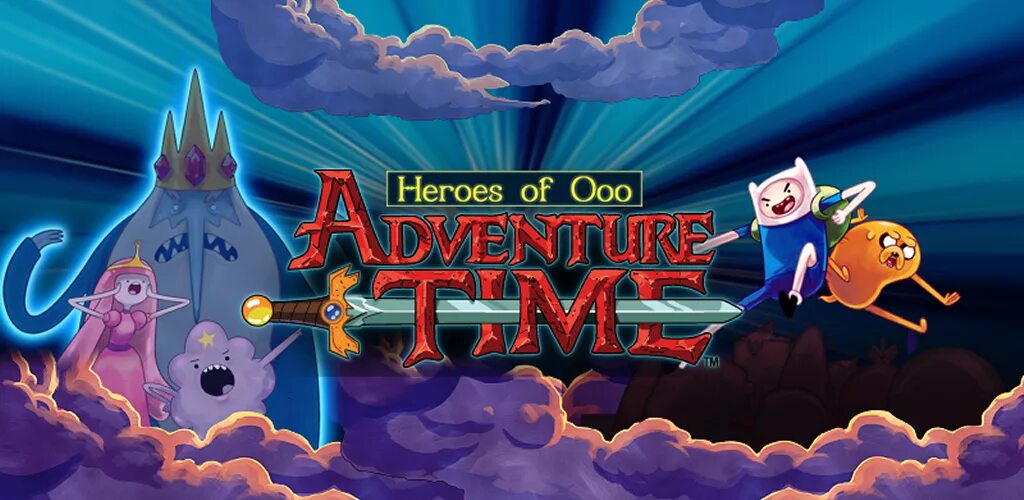 Поставь adventure. Adventure time Heroes of OOO. Adventure time Heroes of OOO PC. Время приключений игра на андроид. Хороших приключений.