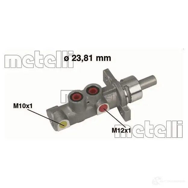 050358 Главный тормозной цилиндр. METELLI 05-0311. Передний тормозной цилиндр Пежо 405. ГТЦ Транзит.