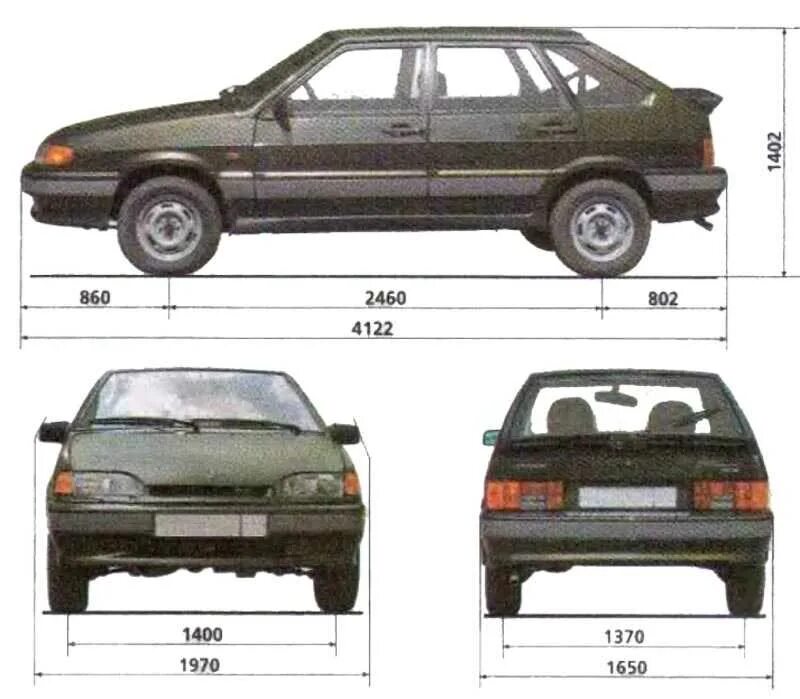 ВАЗ 2115 ширина кузова. Габариты ВАЗ 2114 хэтчбек. Габариты автомобиля ВАЗ 2114.