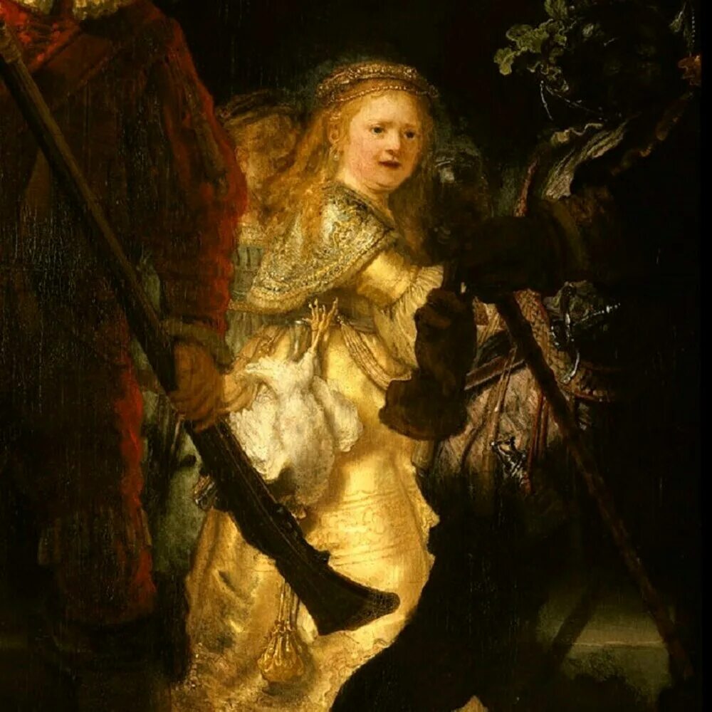 Название самых знаменитых картин. Рембрандт ночной дозор. Ночной дозор Рембрандт картина. Рембрандт ночной дозор 1642. Рембрандт Ван Рейн «ночной дозор» (фрагмент), 1642.