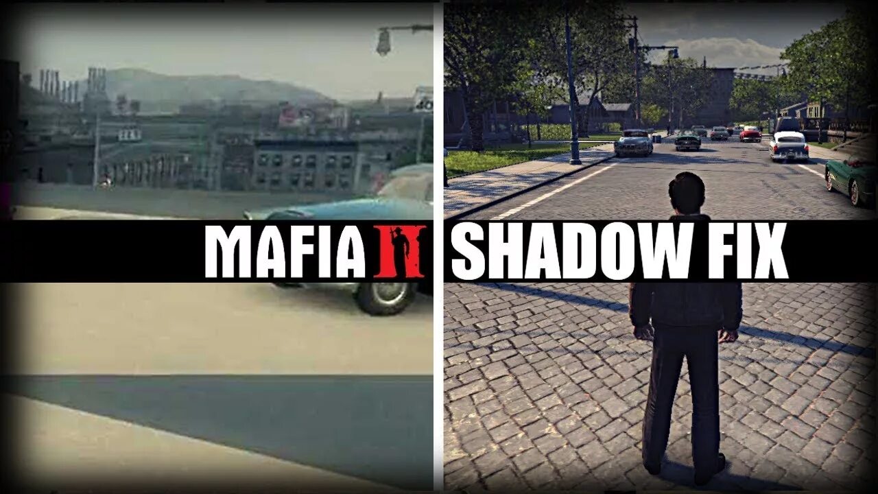Что делать если мафия 2 не запускается. Mafia 2 фикс теней. проблема с тенями в mafia 2. мафия 2 фикс сохранений. глючат тени в мафия 2.