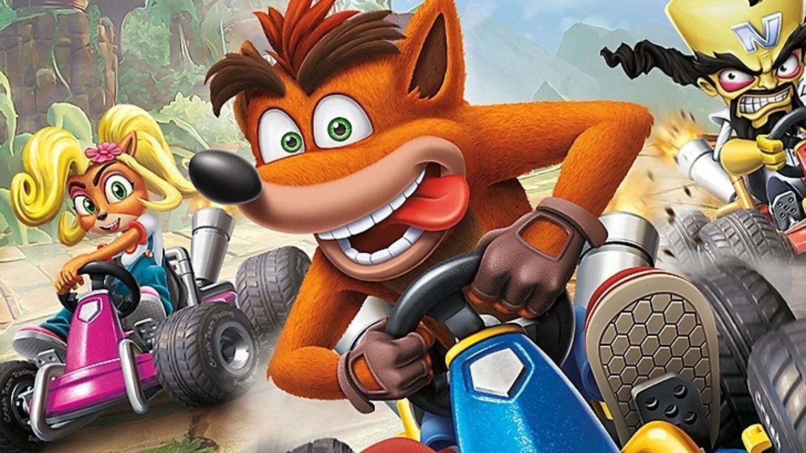 Игры краш 5. Крэш бандикут 4. CTR crash Team Racing Nitro fueled. Краш бандикут гонки. Крэш бандикут гонки ps4.