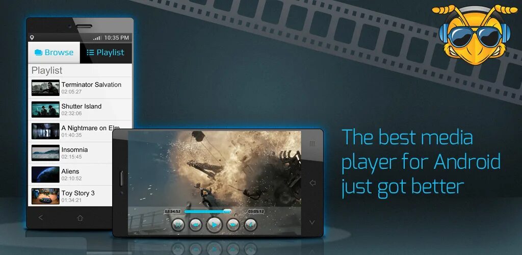 Андроид бета программ. Media player для андроид. bsplayer pro apk. плеер 5 д. media player android обложки.