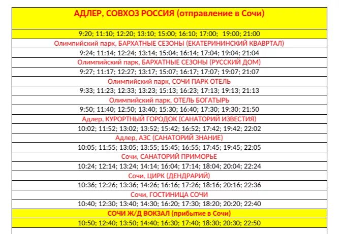 Жд олимпийский парк расписание. Расписание автобусов Адлер. Расписание автобусов Совхоз Россия Адлер. Расписание автобусов Сочи. Расписание маршруток Адлер.