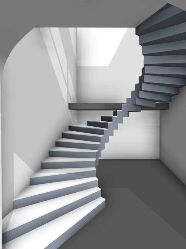 Бетонная лестница второй. Забежная лестница Битон. Монолитная лестница с забежными ступенями. Лестница с забежными ступенями на 180 на второй этаж бетонные. Бетонная лестница на второй этаж с забежными ступенями.