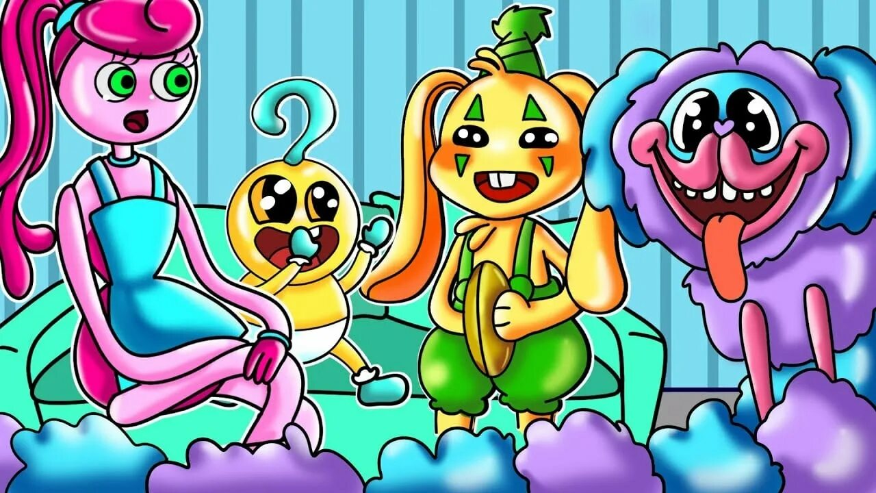 Покажи улыбающихся зверят из poppy playtime 3. Поппи пейтам 2. Поппи плей тайм Поппи. Кролик Поппи плей тайм 2. Из плопиплейтайм.