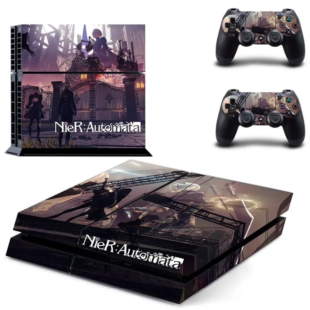 Nier automata ps4. НИР автомата пс4. Виниловые наклейки на ps4 Slim NIER. NIER Automata PLAYSTATION 4.