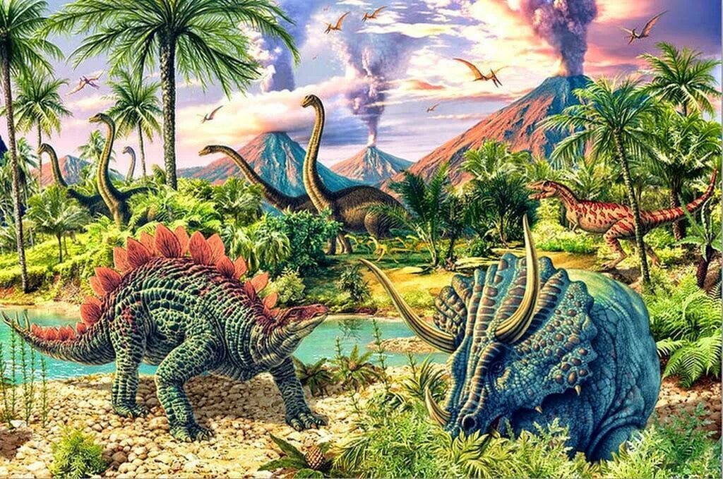 Пазл Castorland Dinosaur Volcanos (b-13234), 120 дет.. Пазлы 120 динозавры Midi. Пазл Castorland 60 "динозавры". Castorland. Пазл 260 Midi арт.b-26616 "динозавры". Урок мир динозавров