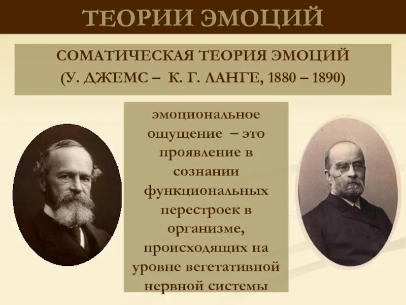 Теории эмоций ланге. Теория эмоций Ланге. Теория эмоций Джемса Ланге. Джеймс Ланге. Теория Джеймса Ланге.
