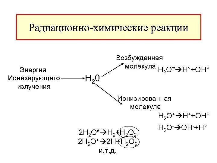 Радиационные реакции