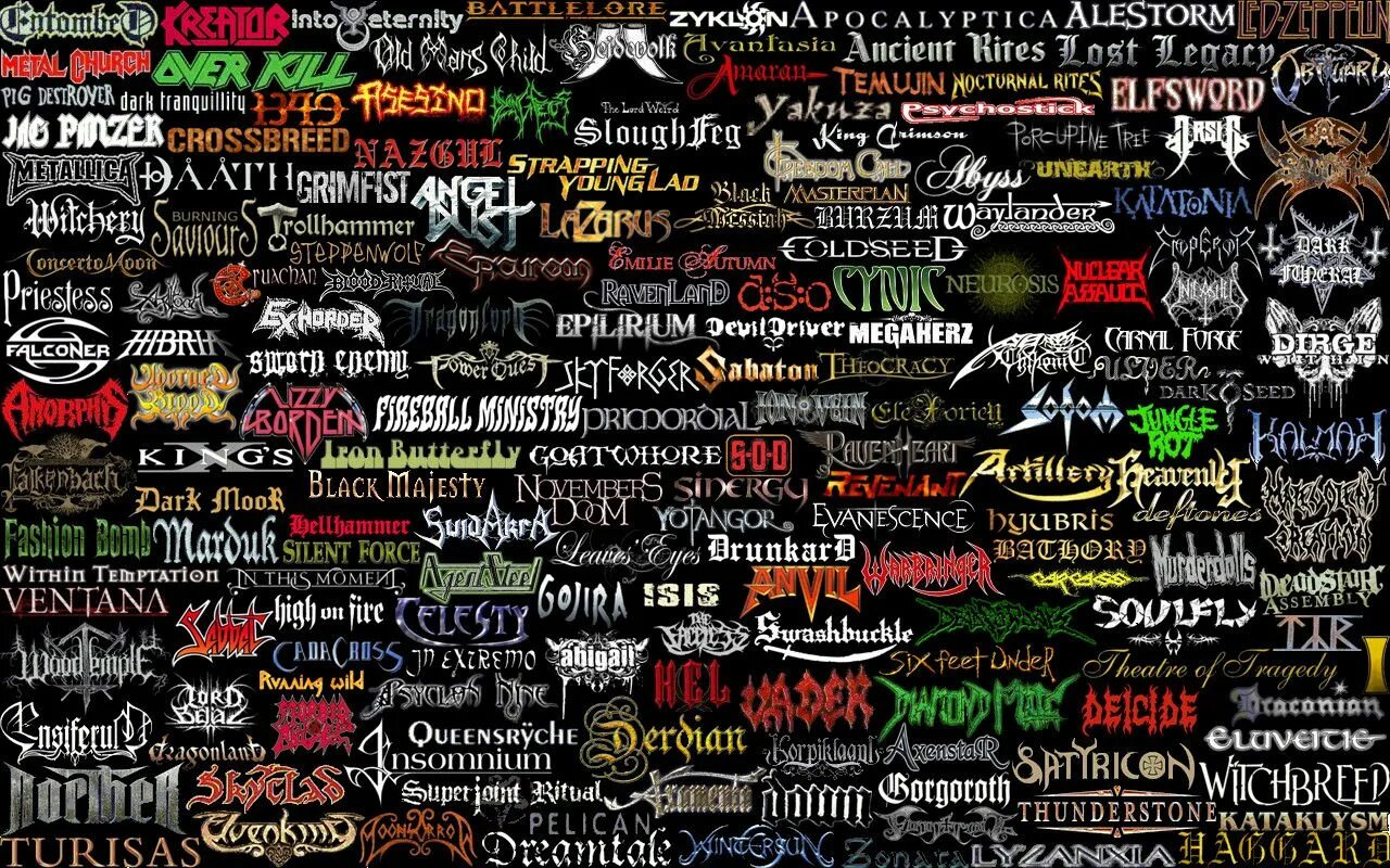 Стили и жанры рок музыки. Метал стиль музыки. Логотипы металл групп. Логотипы рок групп. Виды рок музыки.
