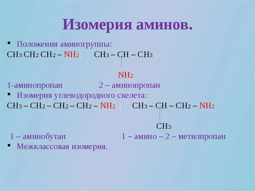 Изомерия алифатических Аминов с4н11n. Изомерия углеводородного радикала Аминов. Изомерия аминов