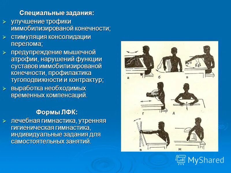 задачи специальных упражнений. акробатические упражнения. направленность общеразвивающих упражнений схема ору. специальные беговые упражнения захлест голени. лфк в иммобилизационном периоде.
