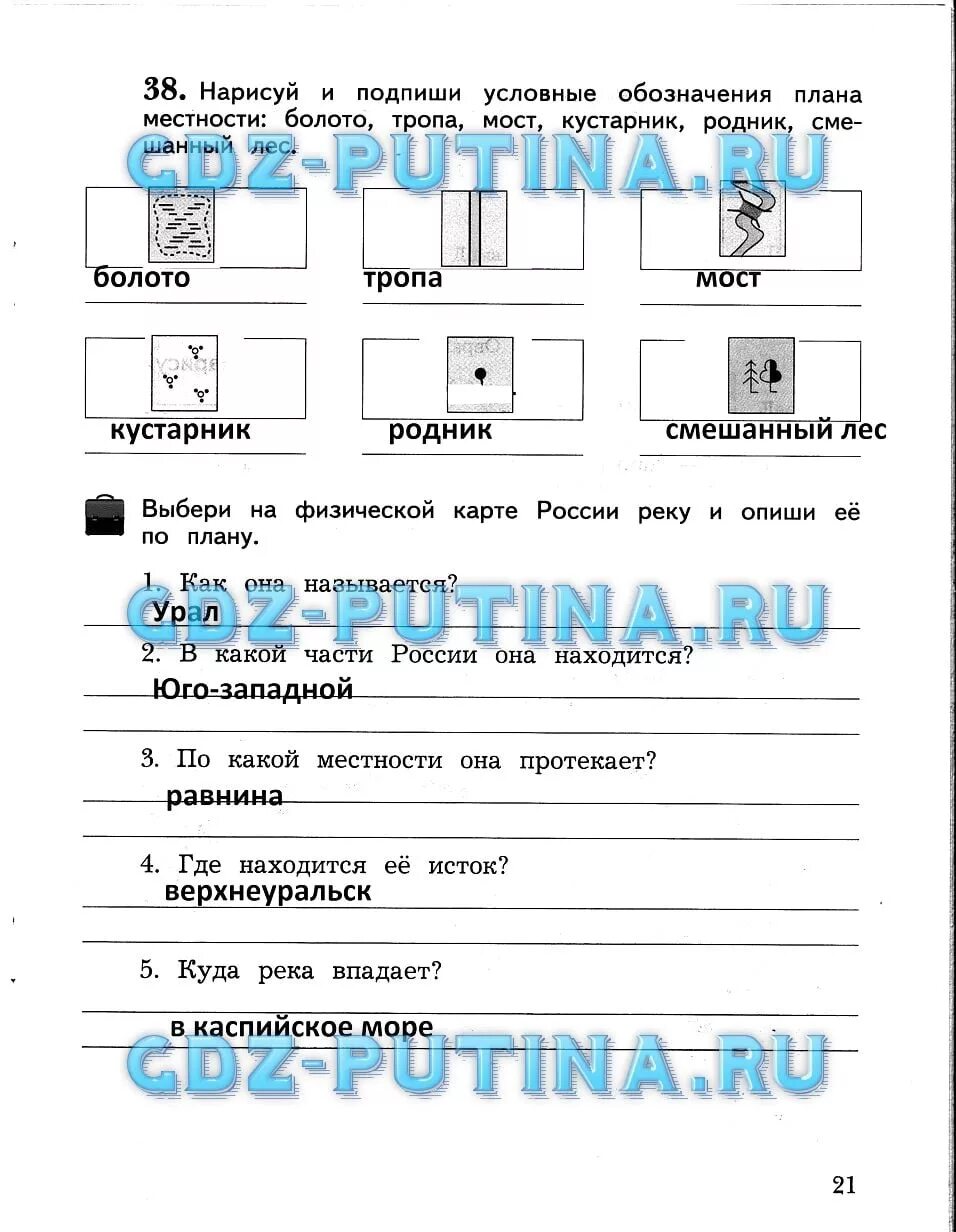 Гдз рабочая тетрадь окружающей мир 3 класс Виноградова Калинова. Гдз часть рабочая тетрадь Виноградова. Окружающий мир 3 класс Виноградова. План местности окружающий мир.