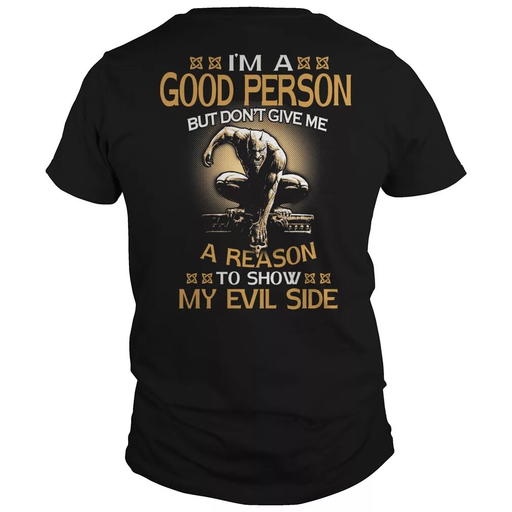 He a good person. Good person. Evil Side. Give me one good reason. Give me reason to be Fire.