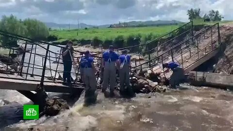 Сильные обильные дожди на юге дальнего востока