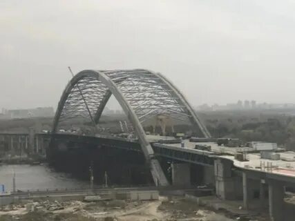 Разрушение моста в подольске