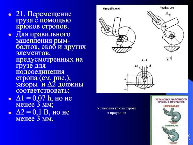 Правильное зацепление крюка. Цепные стропы схемы зацепления крюка. Зацепление крюк стропа правильное. Установка крюка в проушину. Второе передвижение