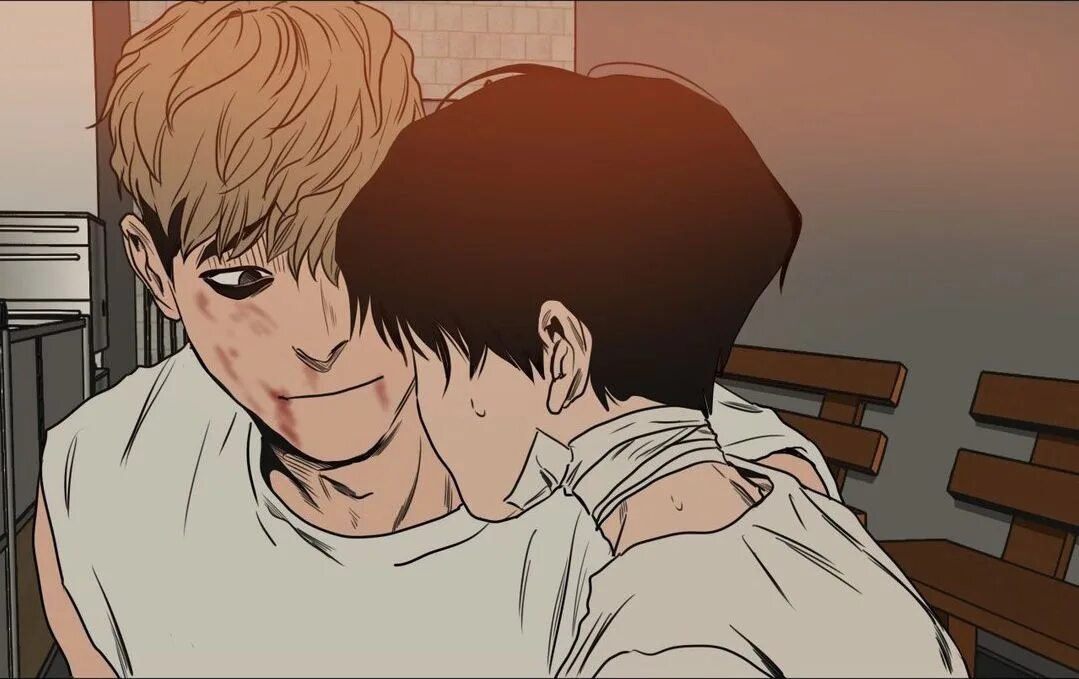 Манхва18 без цензуры. Killing Stalking сану и бум яой.