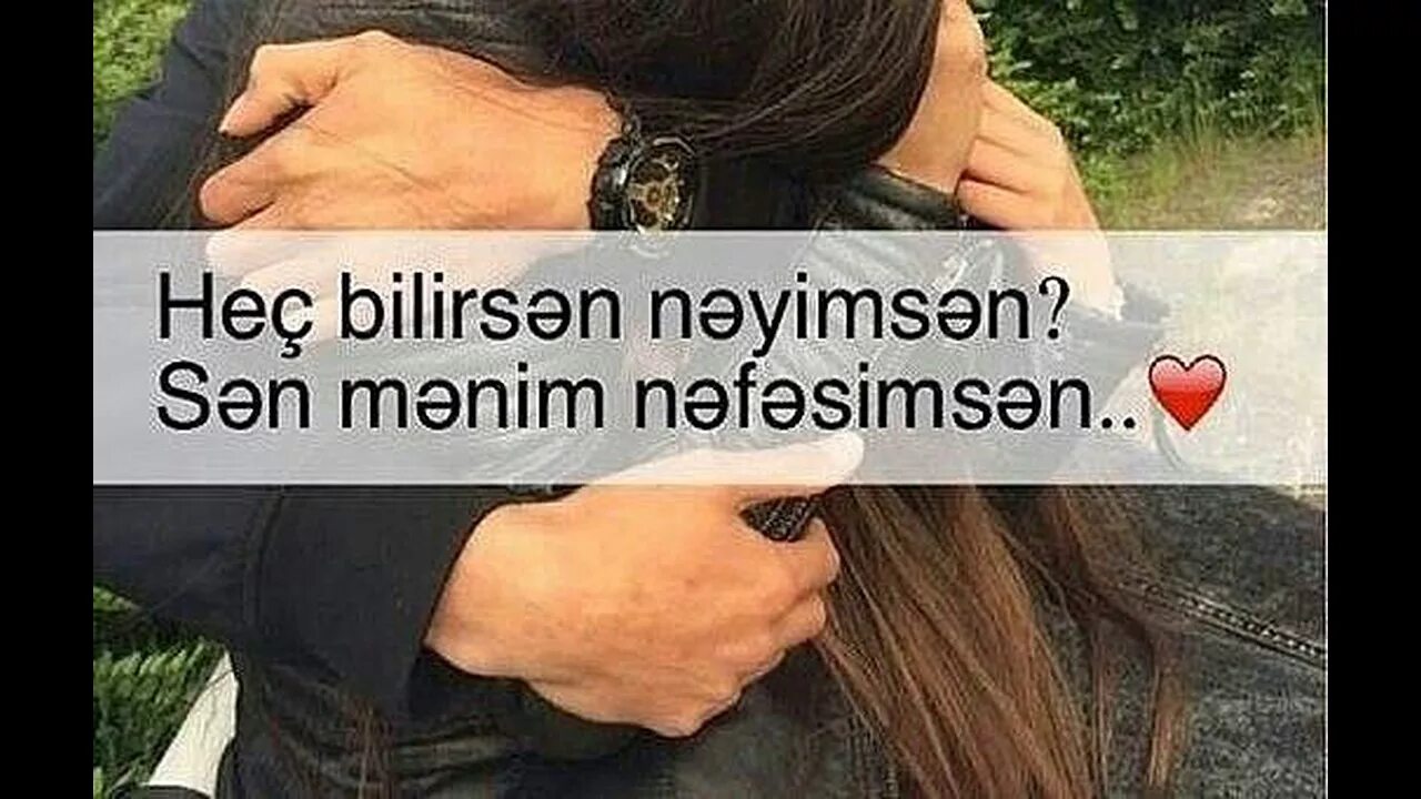 Men ir. Menim. Men ir. Sevirem statuslari. Men ir.