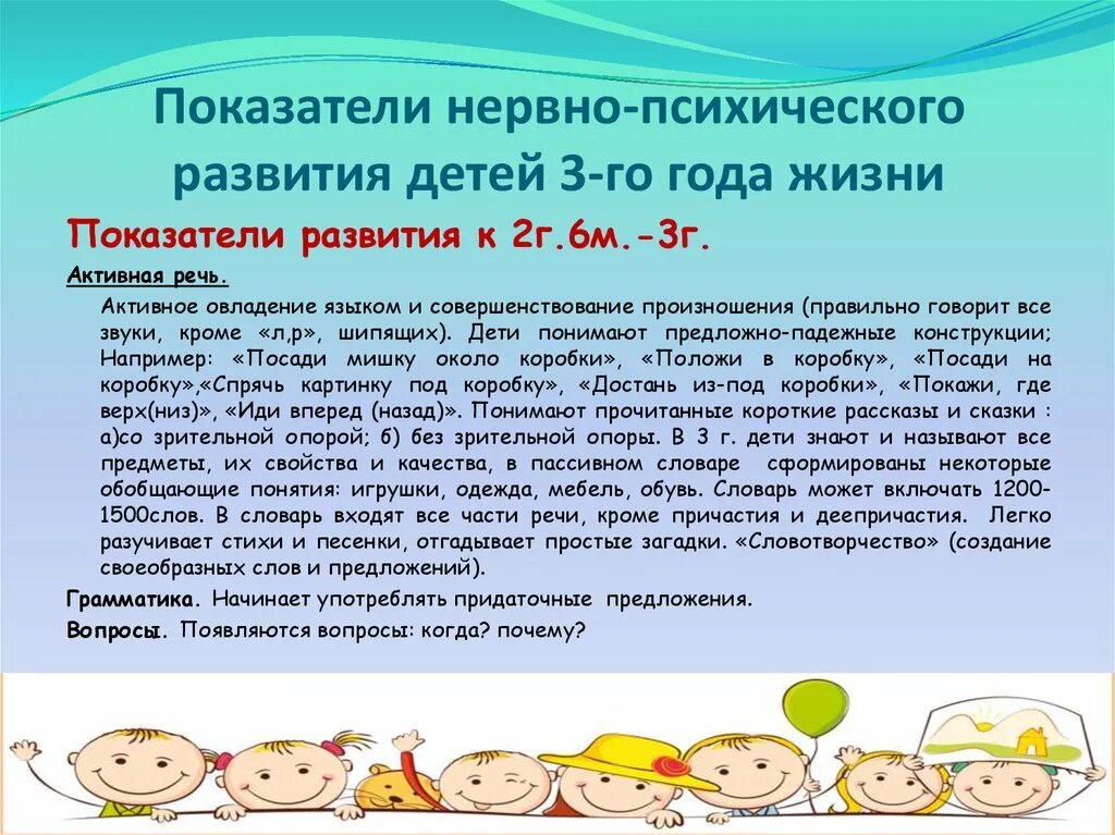 Возрасте до 3 лет принимать. Показатели нервно - психического развития детей 2 - лет. Показатели нервно-психического развития детей 3-го года жизни. Показатели нервно - психического развития детей 3 лет. Показатели развития ребенка 2-3 года.