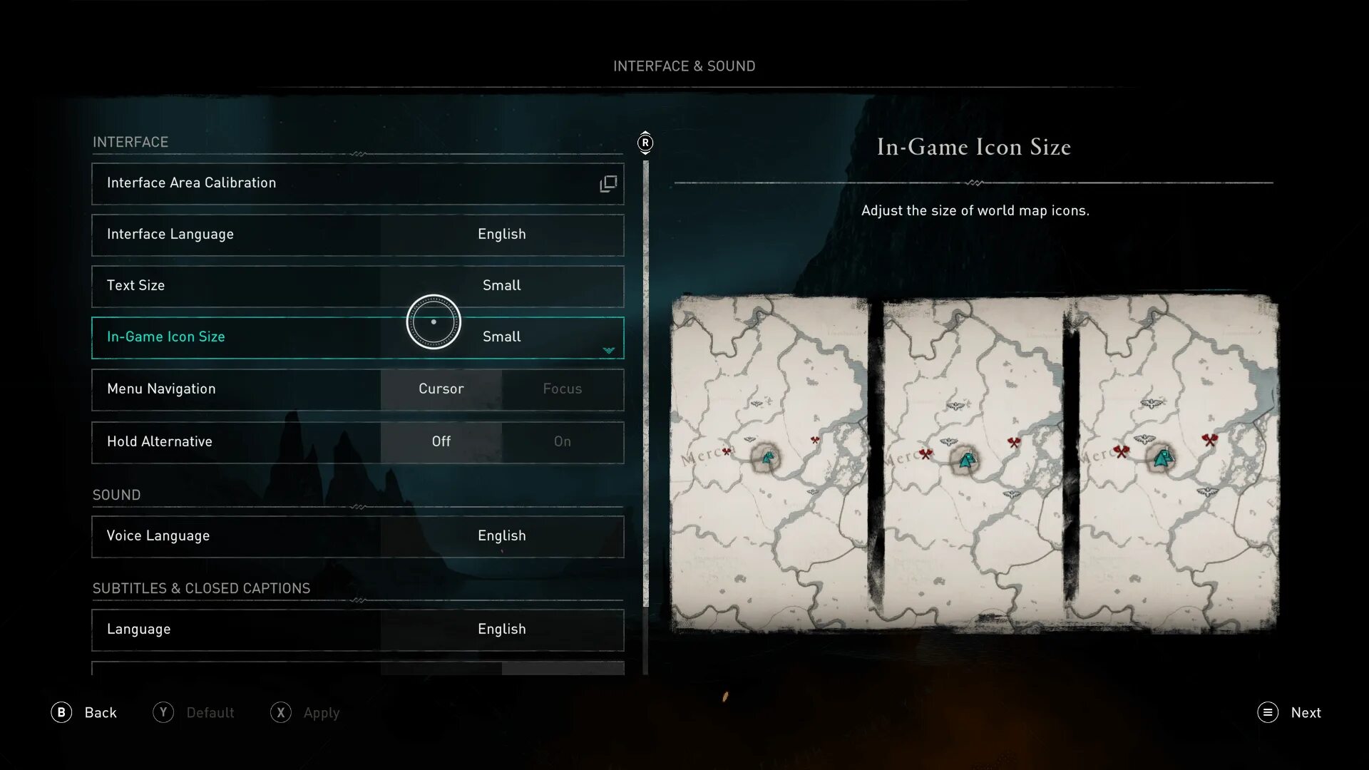 S interface