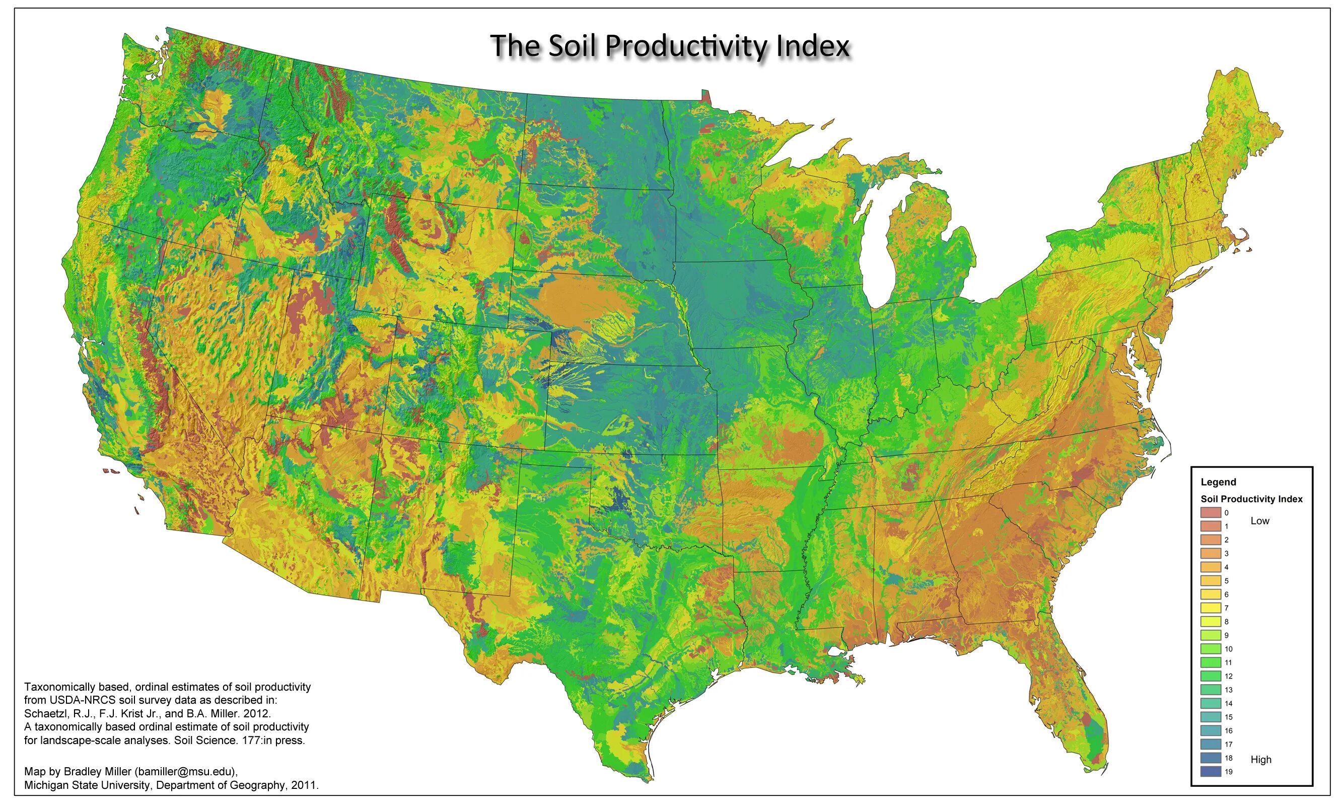 Почвы сша. Карта почв США. Soil Map. Soil Map of the United States. Productivity Index.