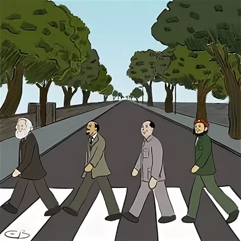 Пародия дорога. Битлз Эбби роуд пародии. Битлз аббей роуд пародия. Beatles Abbey Road обложка. Битлз Мем Эбби роуд.