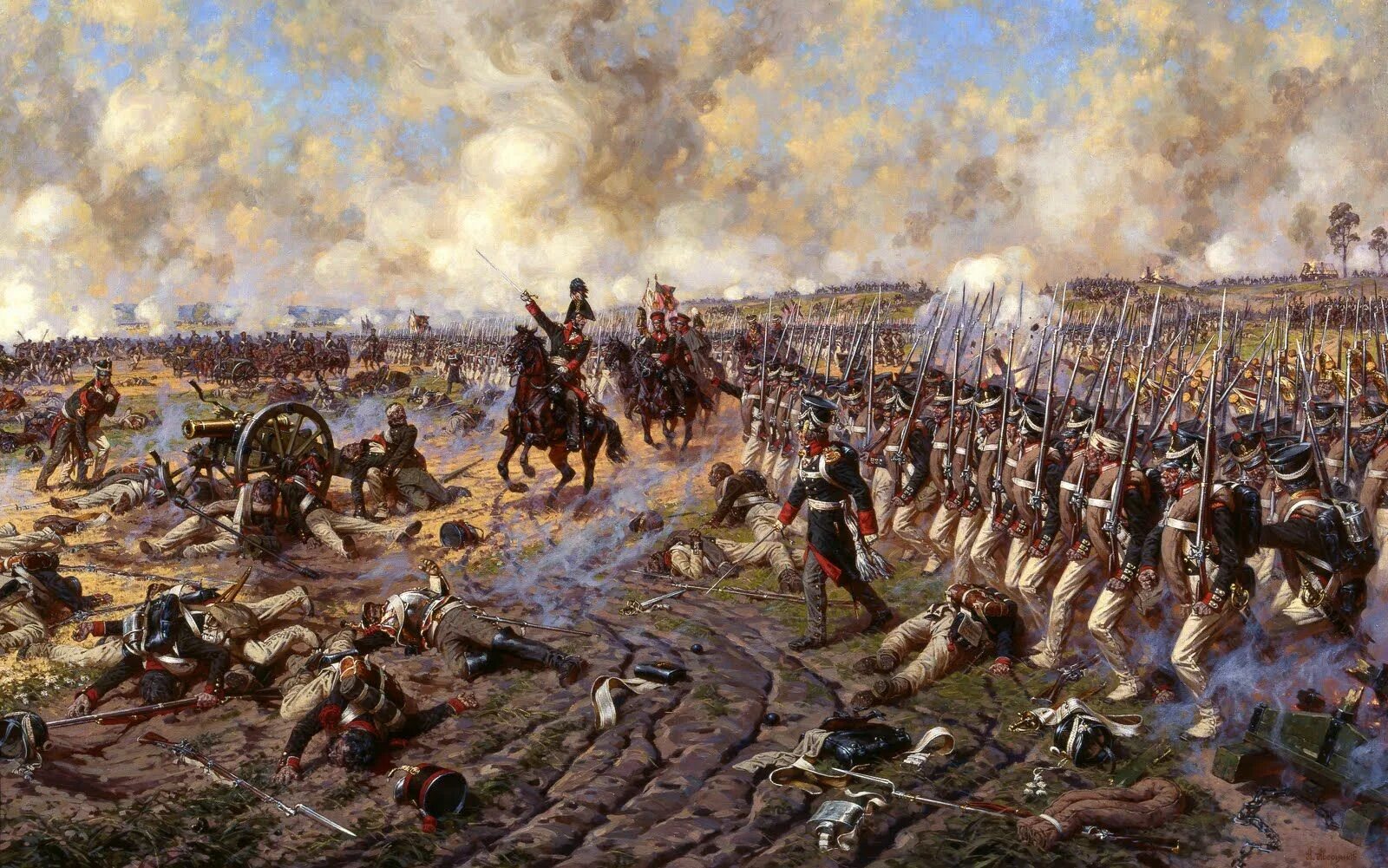 Французы напали. Бородинское сражение 1812 Наполеон. Бородинская Бородинское сражение 1812 год. Бородино Багратионовы флеши.